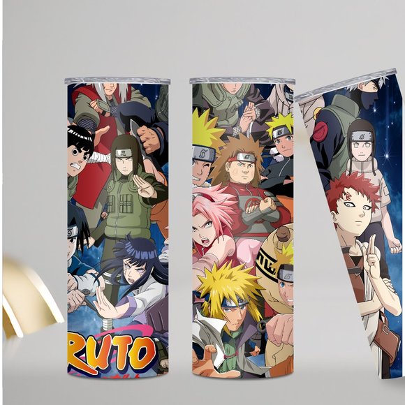 Naruto Tumbler, Anime Tummbler, Naruto Sublimation Tumbler, Naruto Cup Gifts - Picture 4 of 4